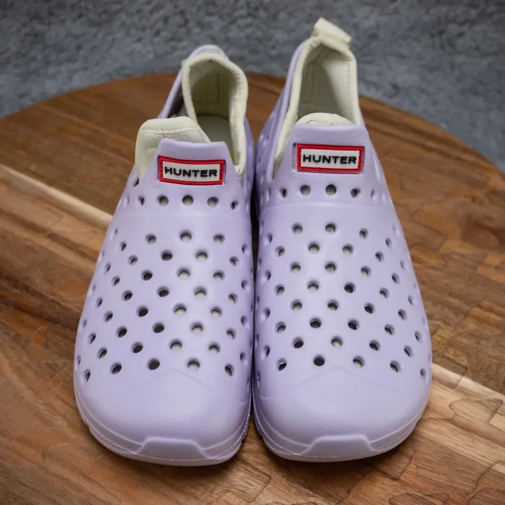 NEW HUNTER Lightweight Water Shoe W/Removable Innersole Light Mauve Kids Size 13
